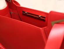 Load image into Gallery viewer, 6 Collection Modern Tote Bag - Signature Red