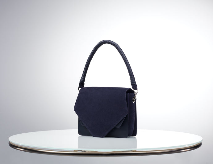 6 Collection Shoulder Bag - Blue